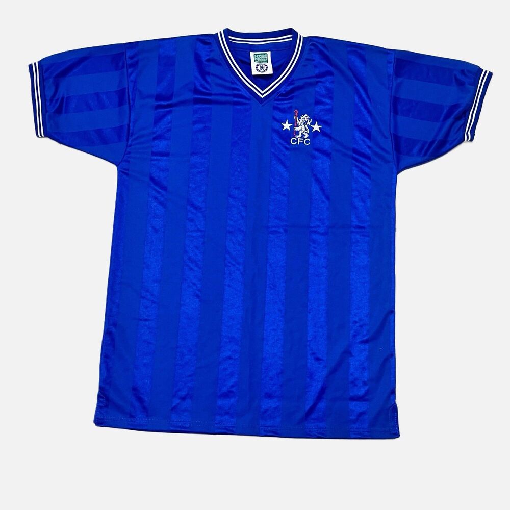 Score Draw Chelsea F.C. Retro 1986 Home Jersey Size Medium